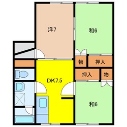 ルヴェールの物件間取画像